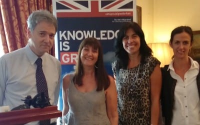 Lecture on the new challenges of Education at the UK Embassy