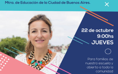 Ministra de Educación Soledad Acuña en Beth